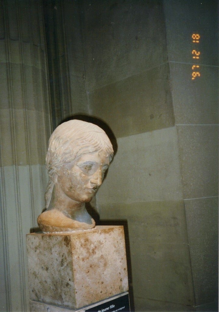 K-141 ギリシャ少女胸像 | きょうの石膏像