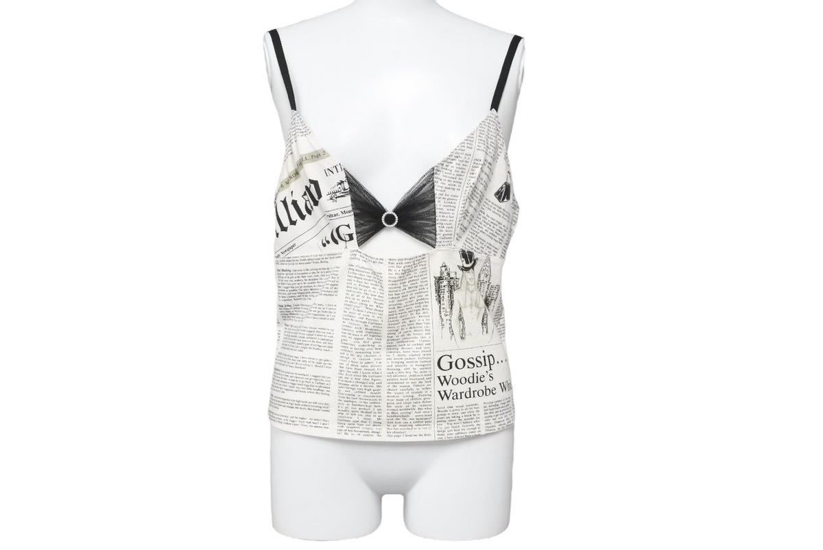 楽天市場】JOHN GALLIANO ジョンガリアーノ キャミソール 英字新聞