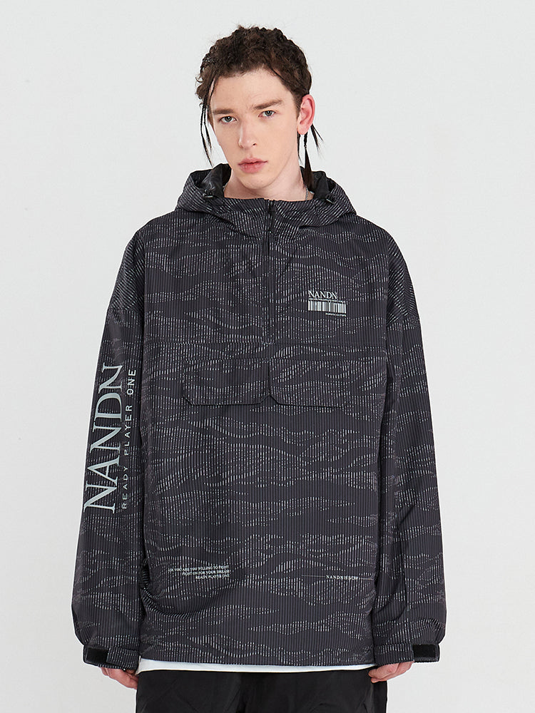 Men's Nandn Ready Player Snowboard Anorak Jacket | Snowshred.com