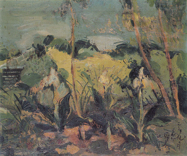 棟方志功の油彩画