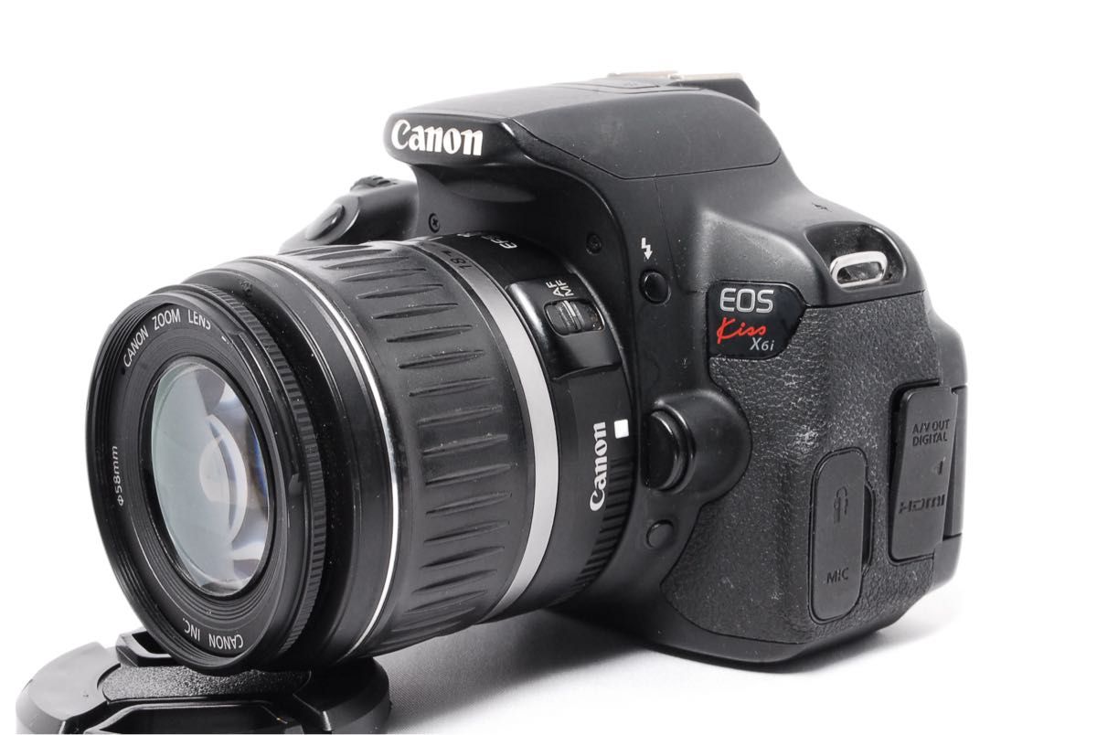 ショット数少なめ Canon Kiss X6i 一眼レフカメラ スマホ転送OK｜Yahoo