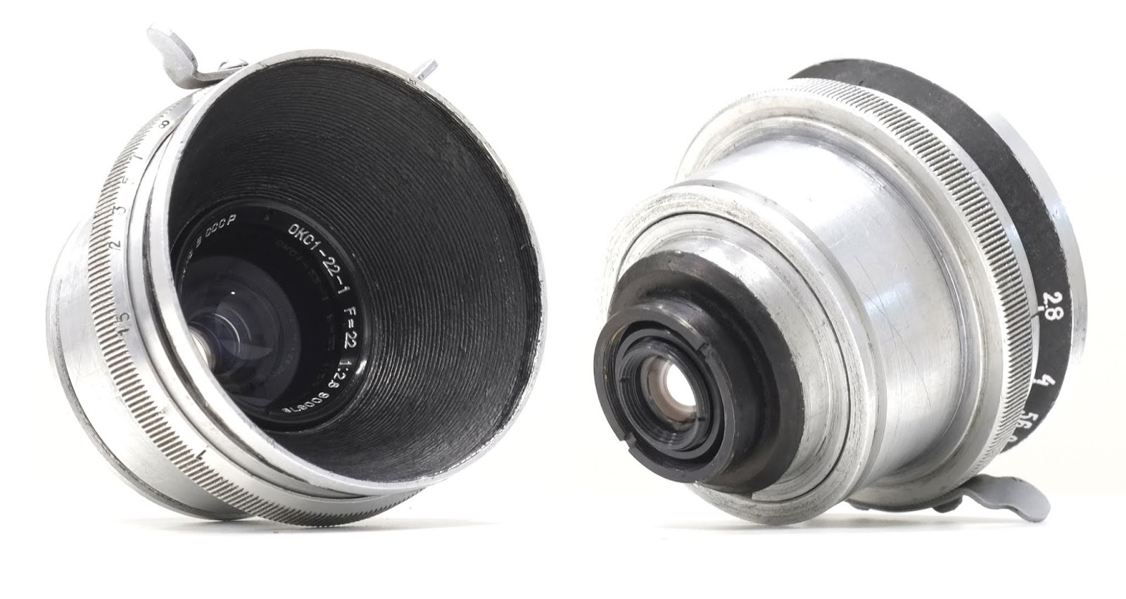 M42 MOUNT SPIRAL: LOMO/LENKINAP OKC1-22-1 (OKS1-22-1) 22mm F2.8