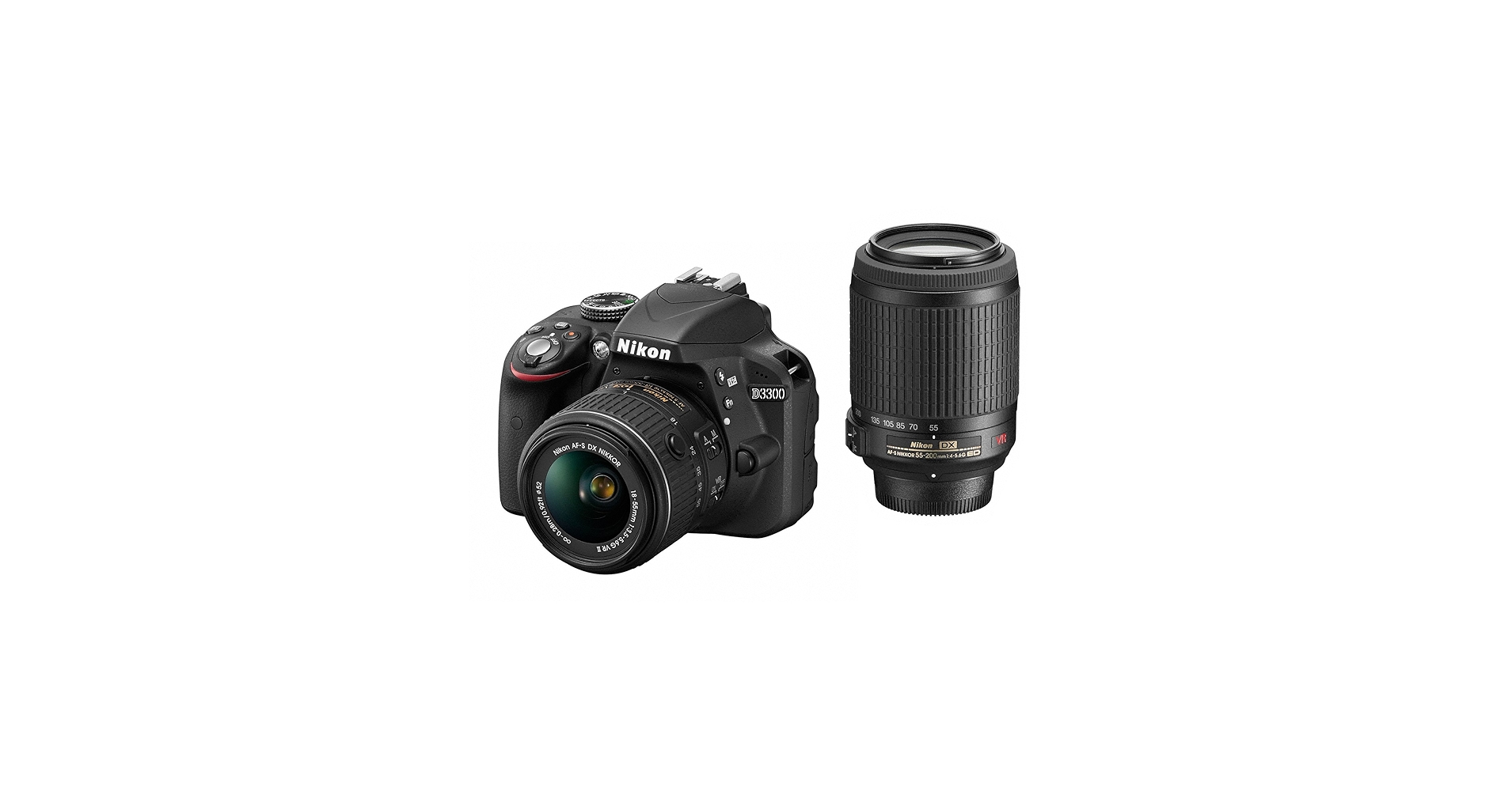 Amazon.com : Nikon D3300 24.2 MP CMOS Digital SLR with 18-55mm DX