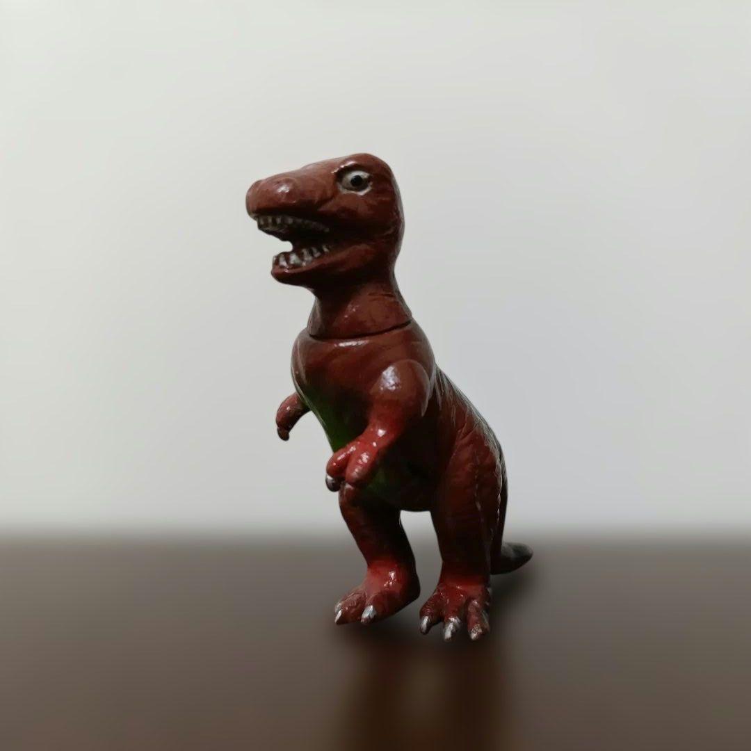 【レトロソフビ】マルシンジャパン ティラノサウルス 希少】MARUSIN マルシン ティラノサウルス 大サイズ 恐竜 ソフビ
