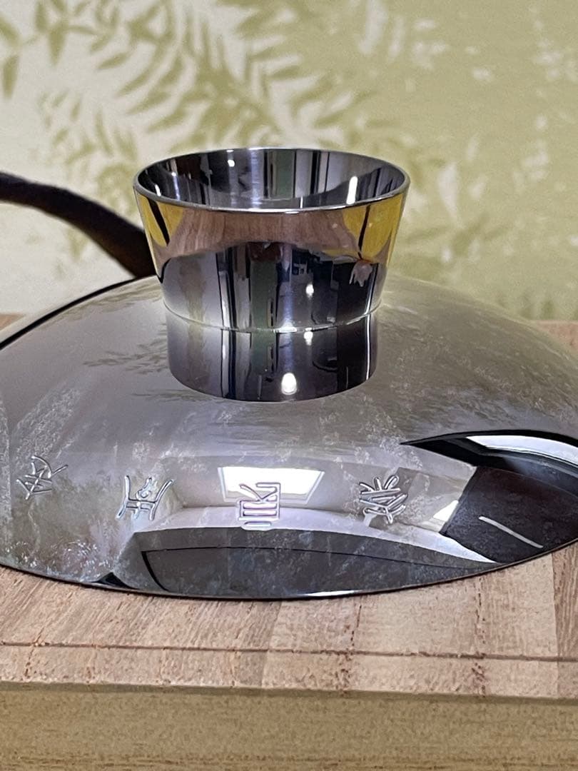 銀杯 銀盃 純銀 96g 刻印あり 桐箱付き