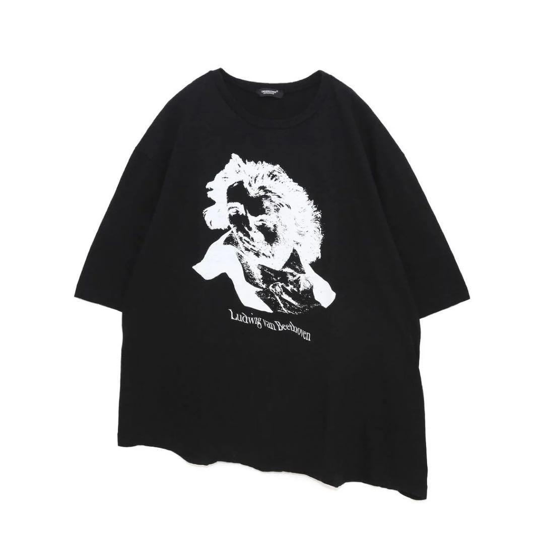 UNDERCOVER UC1E4820-2 アンダーカバー UNDERCOVER アンダーカバー LanguidTEE Beethoven ホワイト UC1E4820-2