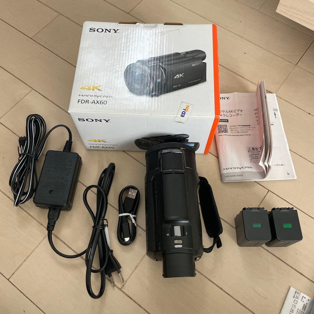 SONY FDR-AX60 4Kビデオカメラ 本体 レンタル]SONY FDR-AX60 | ビデオカメラを借りるなら【東京カメラ機材