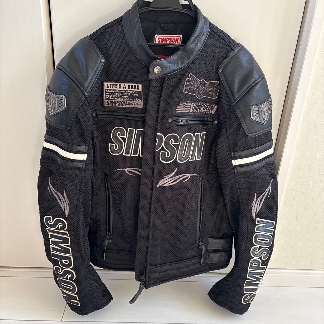 SIMSON メッシュバイクジャケット Lサイズ SIMPSON（シンプソン） セール品カラーサイズが合えばお買い得