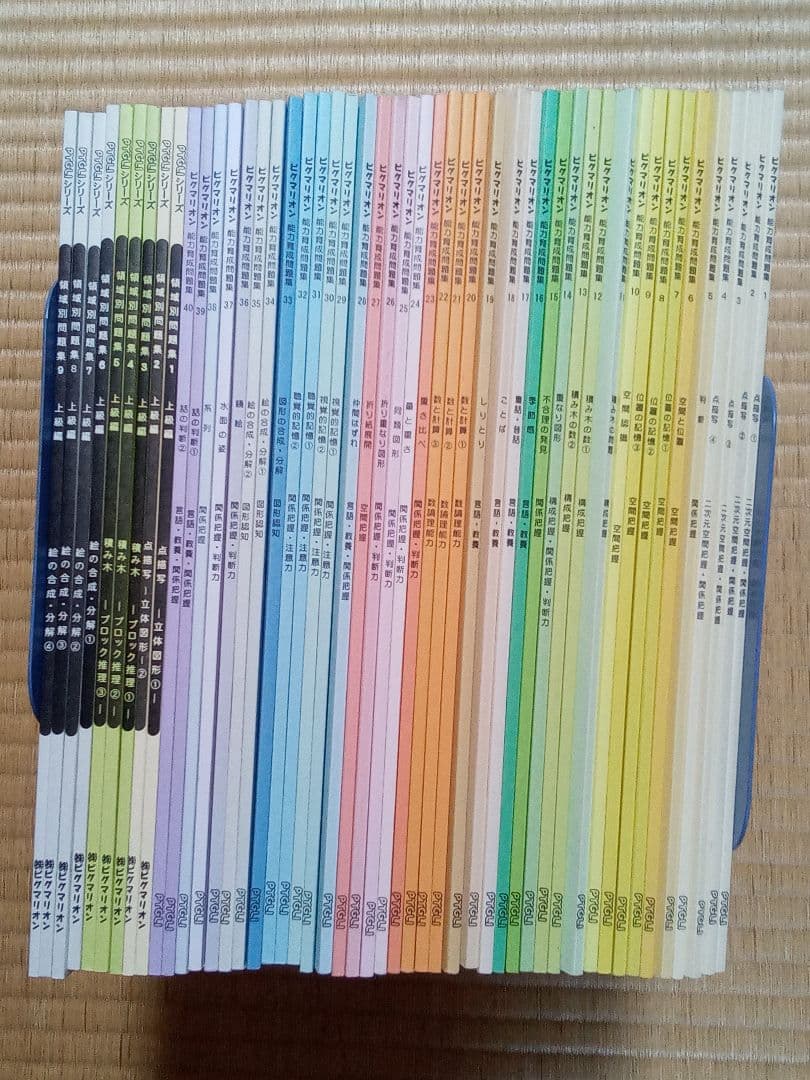 未記入　ピグマリオン　能力育成問題集 40冊セットと領域別問題集上級編9冊 未記入 ピグマリオン 能力育成問題集 40冊セットと領域別問題集上級編9